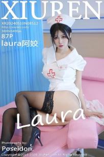 [XiuRen]高清写真图 2024.05.10 No.8512 laura阿姣 美腿黑丝