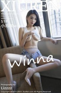 [XiuRen]高清写真图 2023.03.14 No.6411 小泡芙winna 牛仔裤美腿