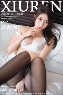 [XiuRen]高清写真图 2022.11.11 No.5842 夏甜甜 黑丝美腿