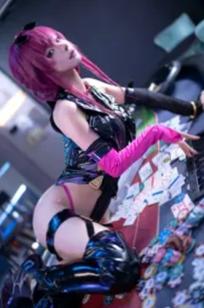 蠢沫沫 - 崩坏星穹铁道卡芙卡Cosplay，赌场主题私房性感美臀大尺度尤物写真 [154P]