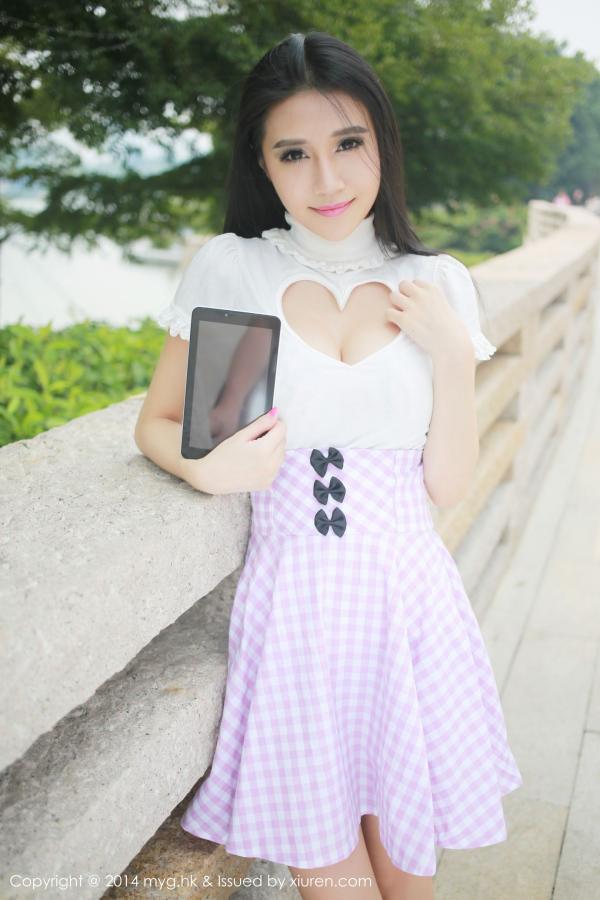 《mygirl 于雯(于大小姐) 制服写真 VOL.018》第3张,模特于雯(于大小姐),mygirl,制服主题,全套58张
