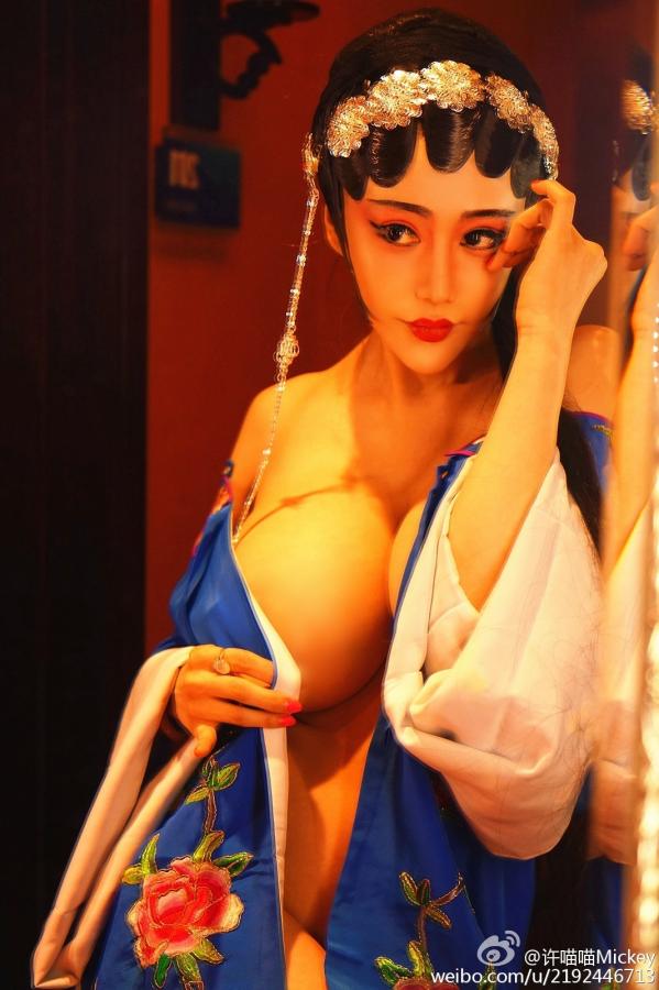 《许喵喵 私房照写真》第11张,模特许喵喵,私房照主题,全套100张